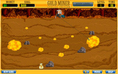 free gold miner games